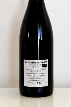 francuzske vino Mondeuse 2022