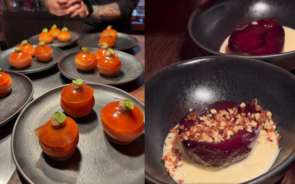 Private corporate dinners with wine pairing