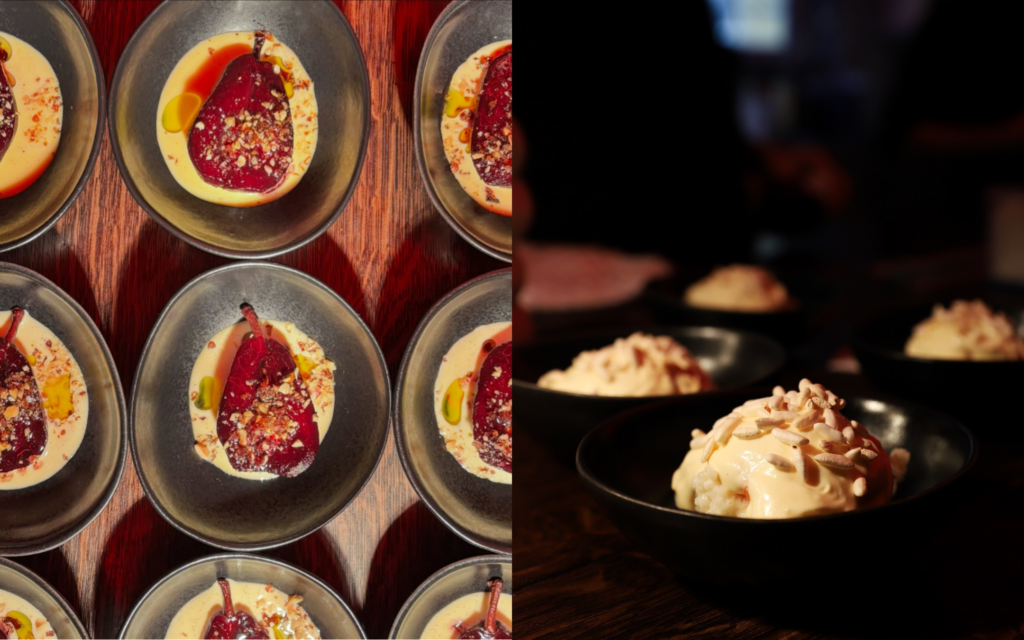 Private corporate dinners with wine pairing